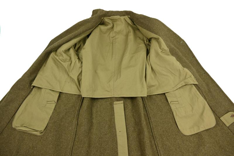 US WW2 Enlisted Men Wool Greatcoat 38L