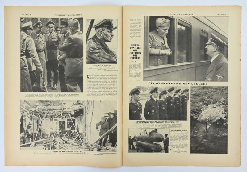 German Magazine "Illustrierte Beobachter" Dated 10 August 1944
