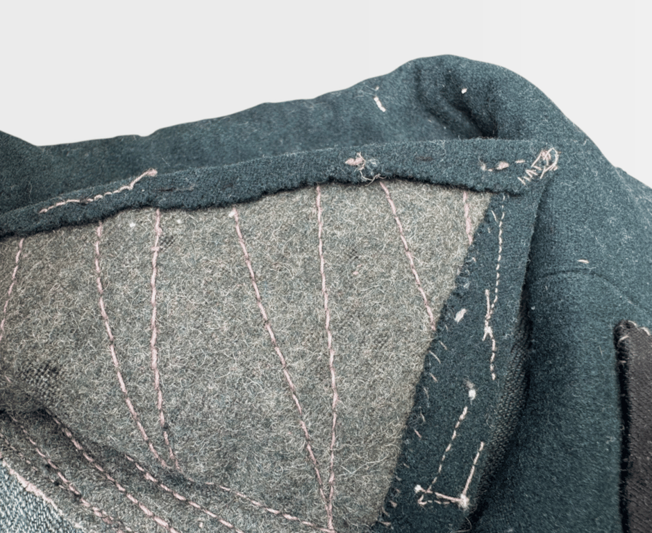 Waffen-SS Field-Reworked Drillich Work Tunic – Former NCO / SS-Unterscharführer Configuration