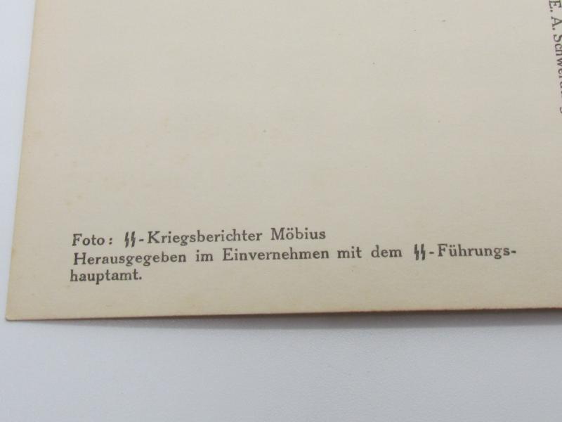 Postcard : Unsere Waffen-SS