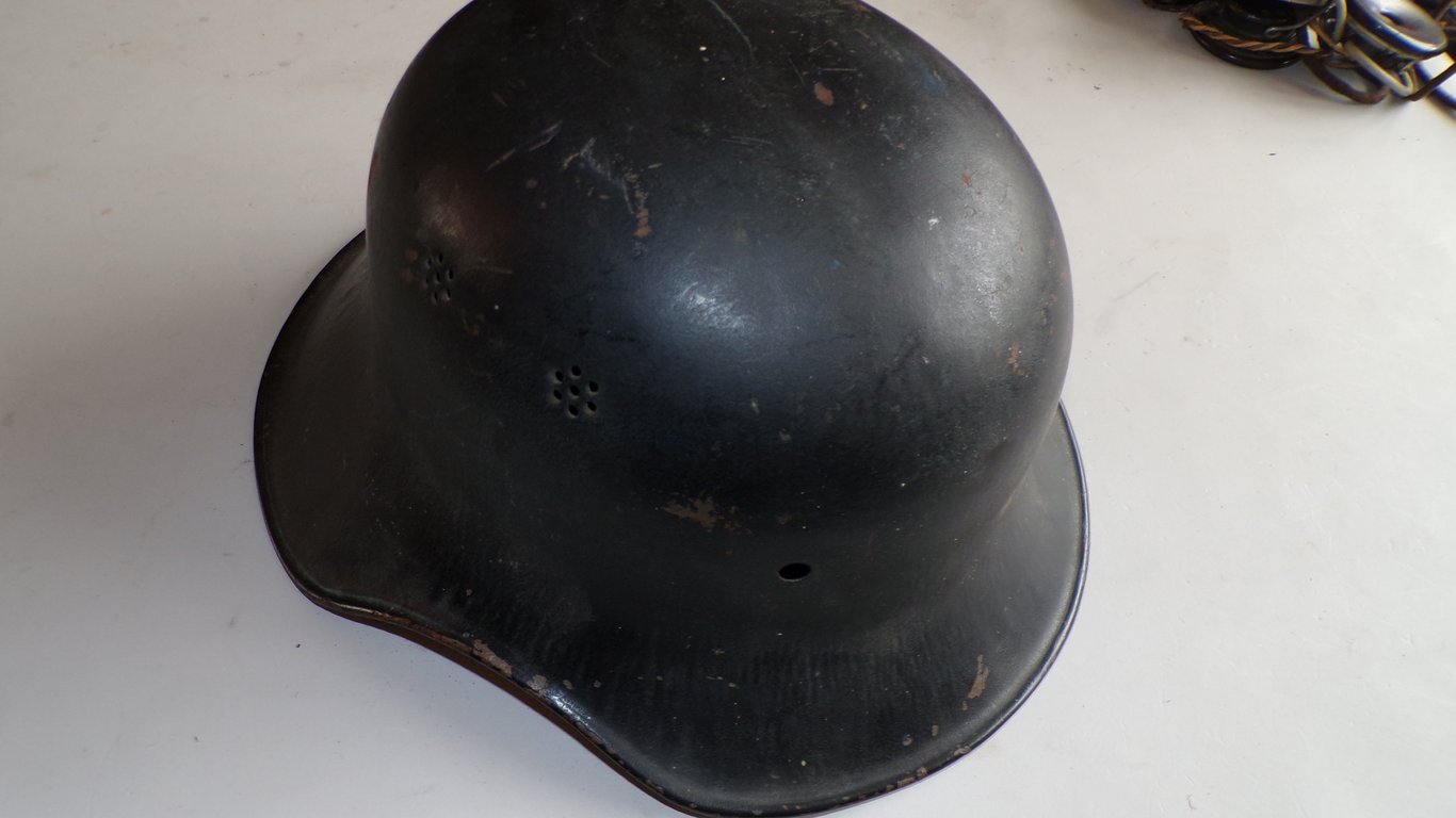 Mint Unissued Luftschutz Gladiator Helmet Shell