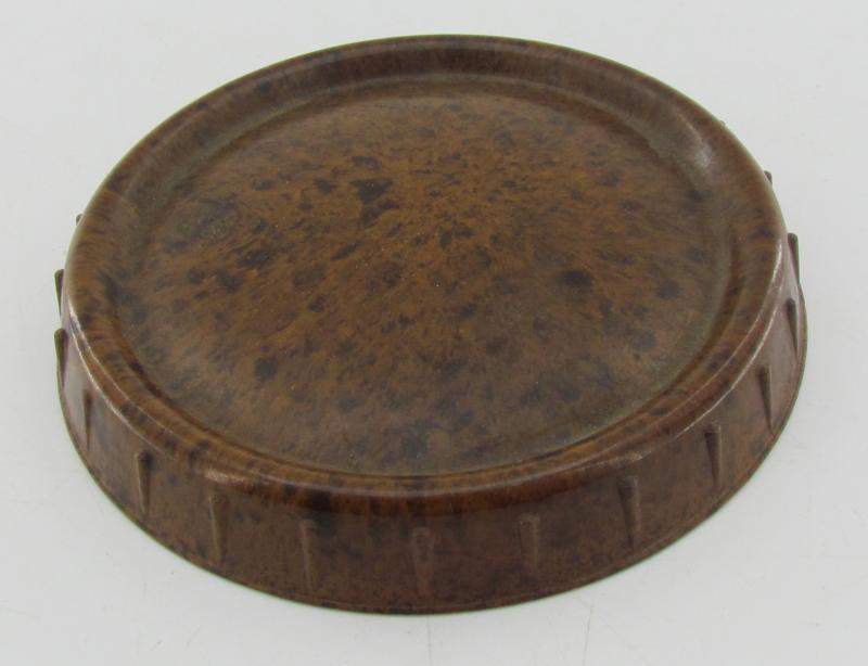 Wehrmacht Brown Bakelite Butterdish