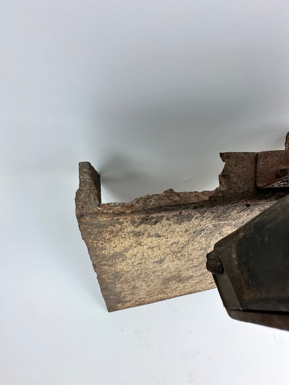 WW2 "panzer fender" with orginal rear Notek.