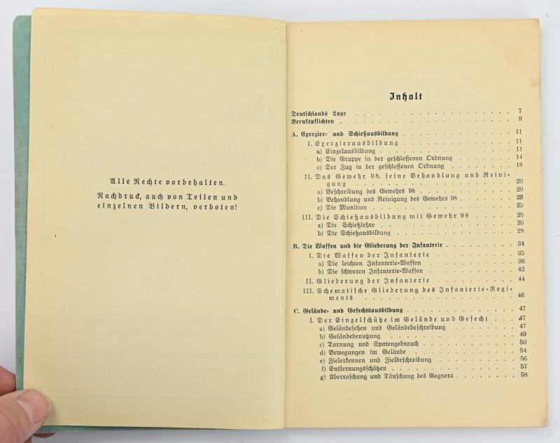 German WH Soldiers Manual 'Soldatenfibel'