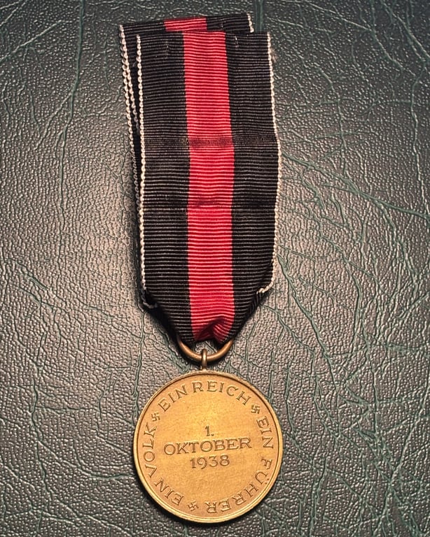 Sudetenland Medal with Ribbon