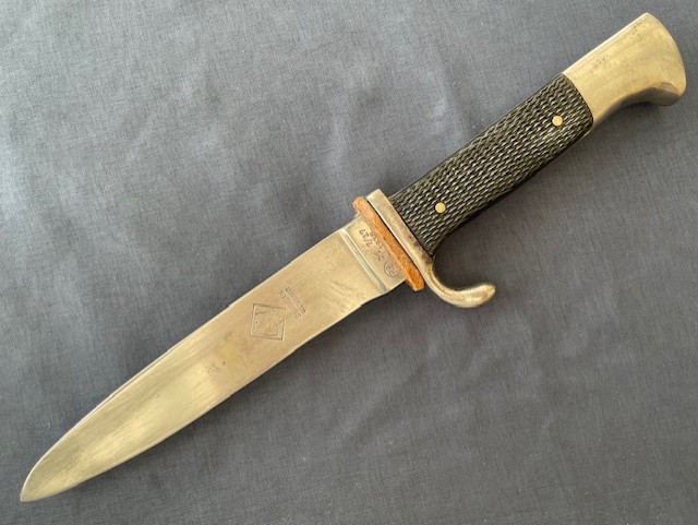 WW2 HITLER YOUTH KNIFE MY PUMA WITH MOTTO AND DATED 1936