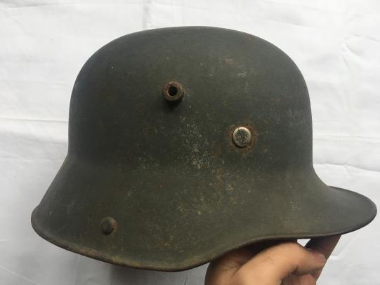 Austrian WH (Heer) M18 Single Decal Transitional Helmet