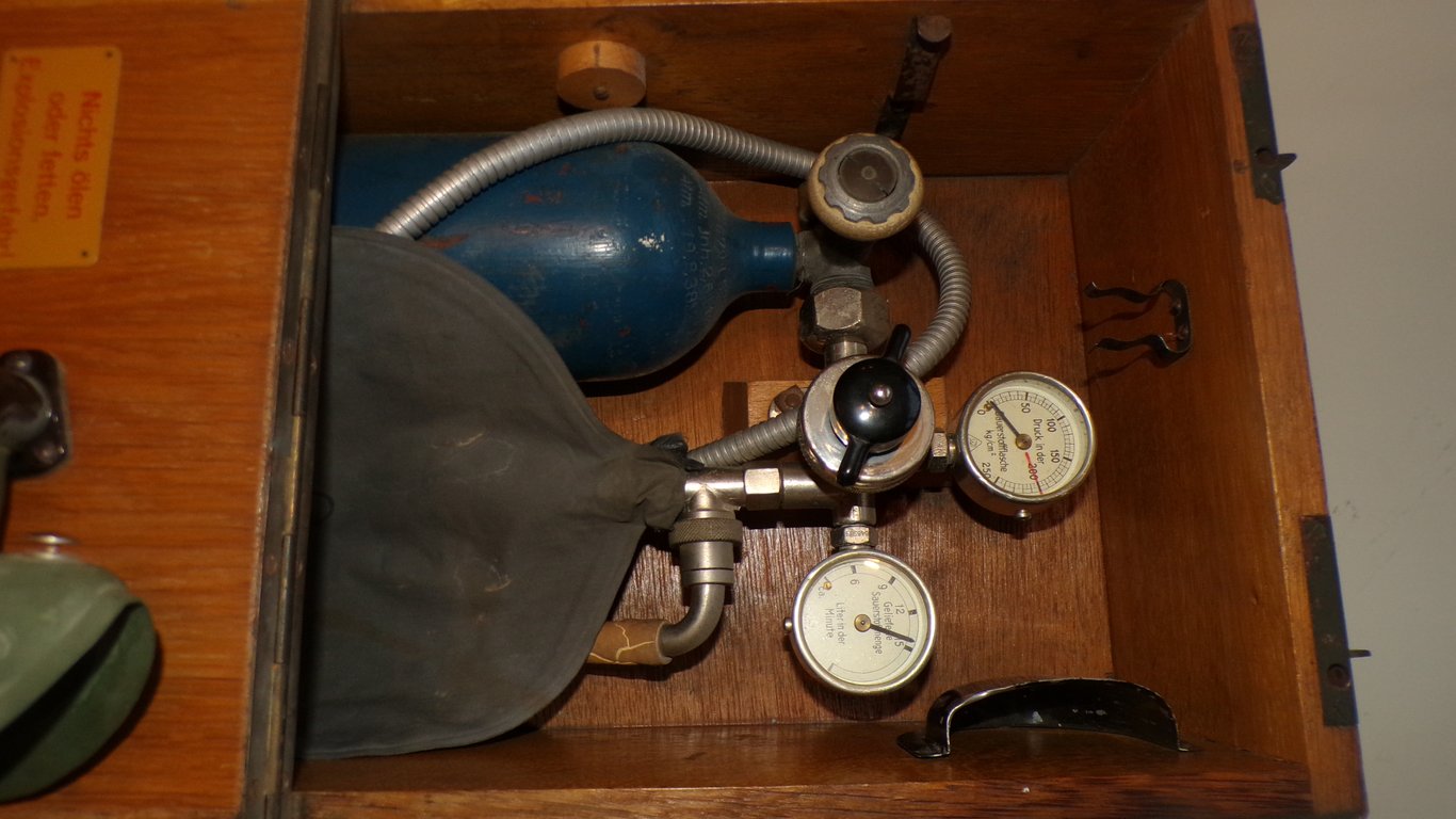 Sauerstoffbehandlungsgerät für Truppen