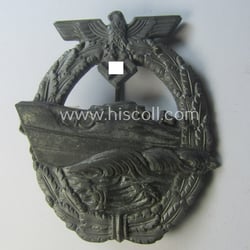 WH (Kriegsmarine) so-called: 'Kriegsabzeichen für Schnellboote - 2....