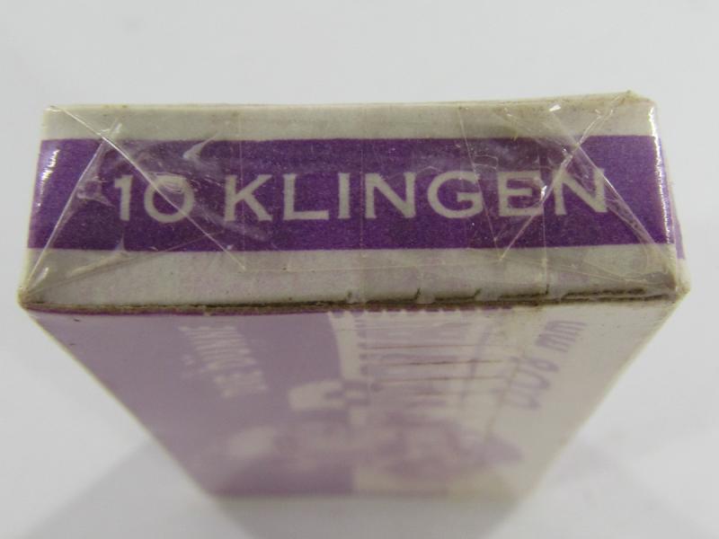 German Razor Blades in Original Package