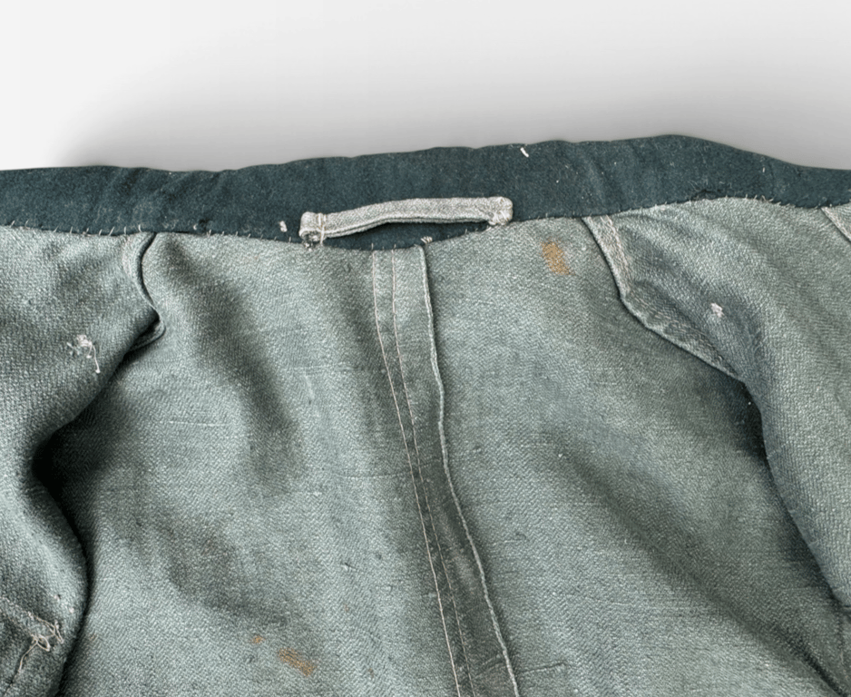Waffen-SS Field-Reworked Drillich Work Tunic – Former NCO / SS-Unterscharführer Configuration