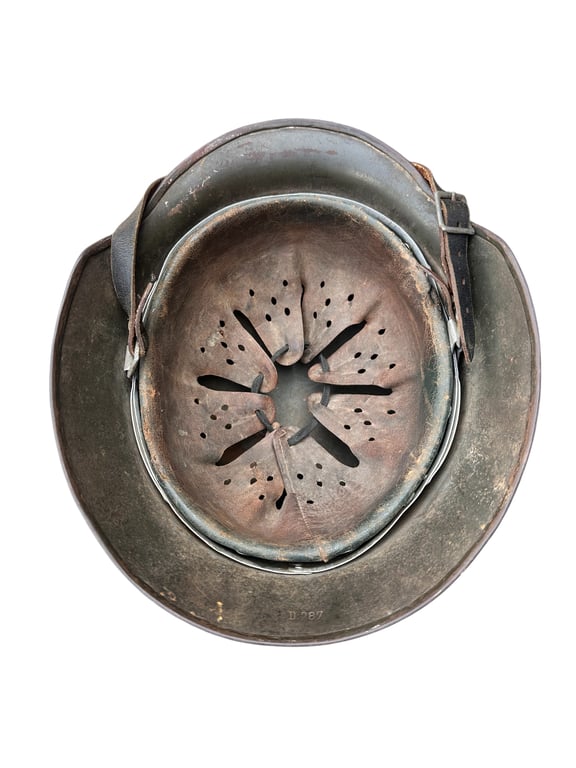 Heer M35 Double Decal Helmet"Normandie"Camo 3 tone