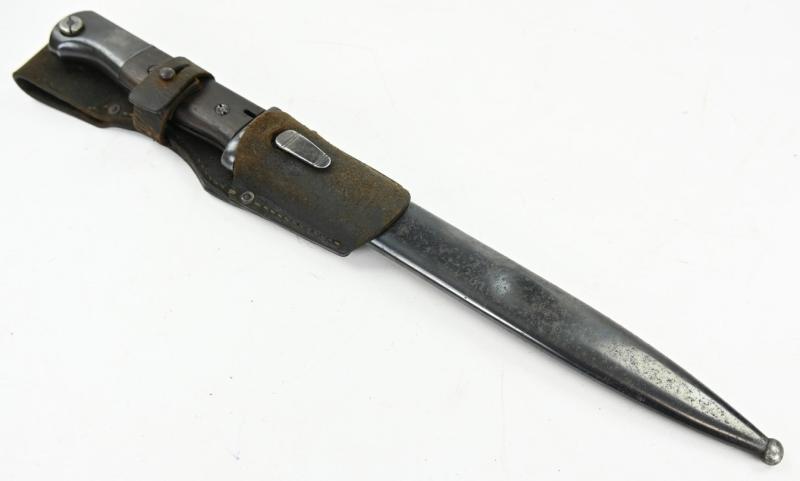 German K98 Bayonet with Frog and Matching Numbers