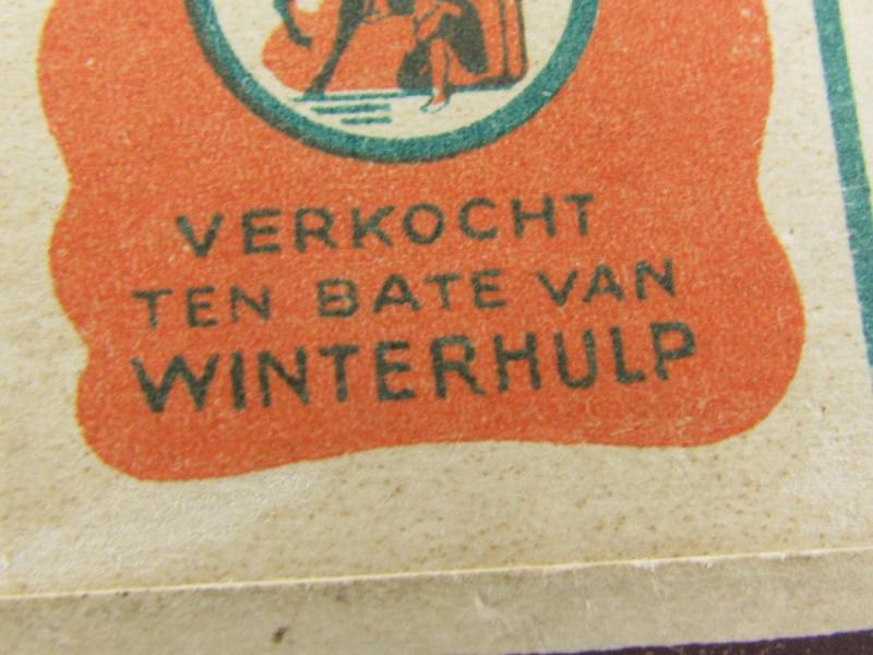 1 x Pack WWII Winterhulp Matches