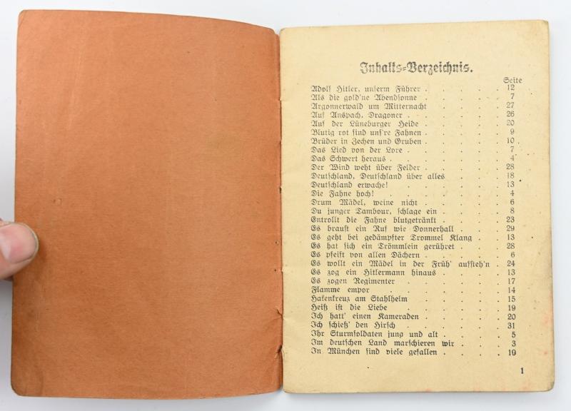 German NSDAP/SA Songbook