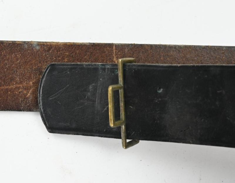 German Third Reich State Police belt & Beltbuckle with mapcase