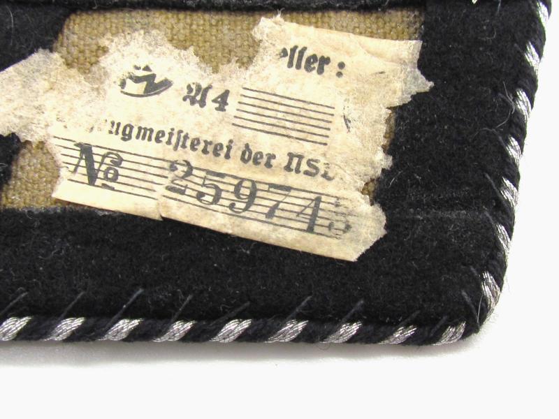 Allgemeine  SS Rank Collar Tabs – Unterscharführer