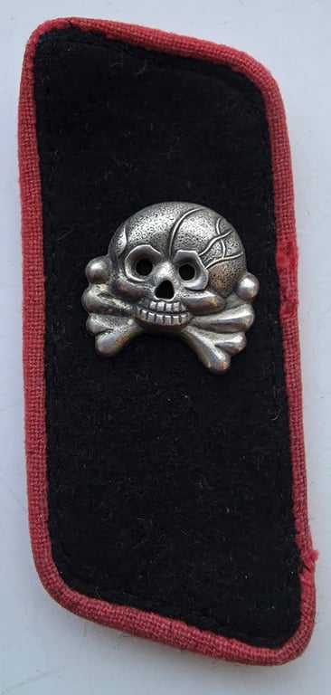 WW2 German Panzer wrap collar tabs