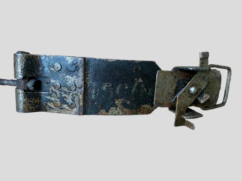 British WW2 Dropping Container Metal Clasps