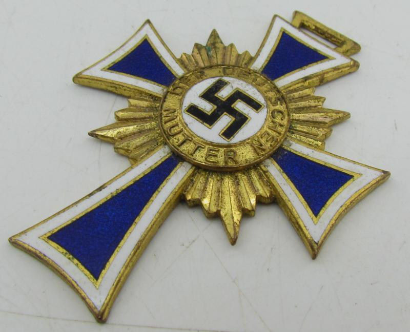 German Mothers Cross in Gold