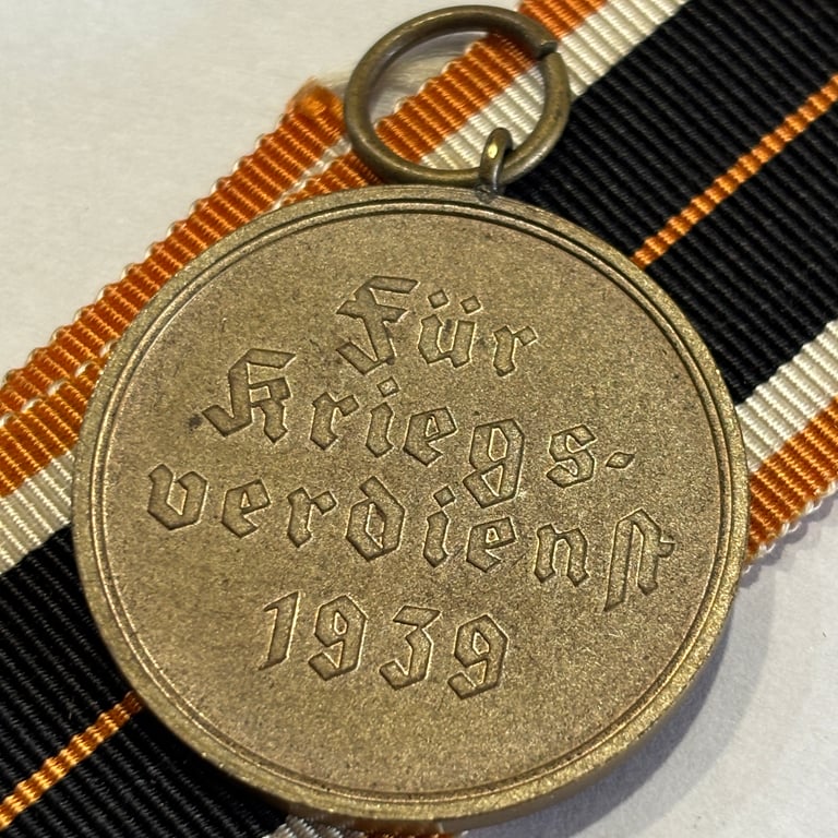 War Merit Medal & Ribbon