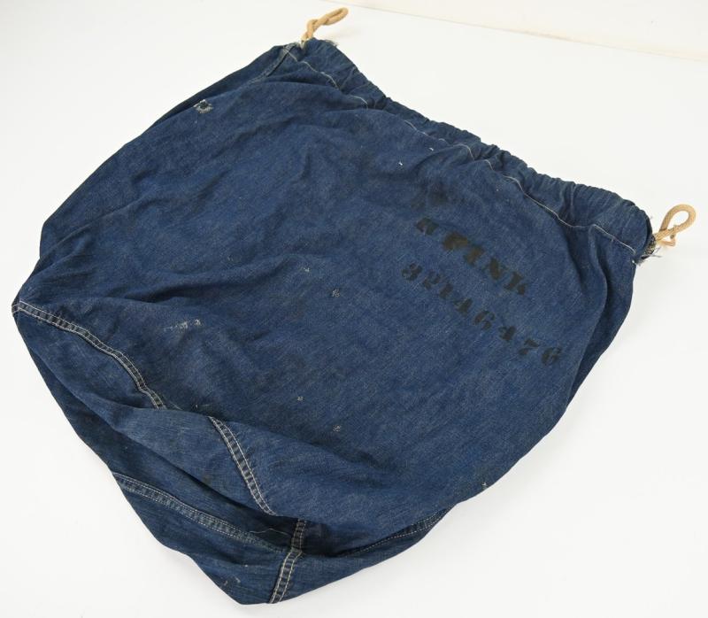 US WW2 Named Denim Kit-Bag