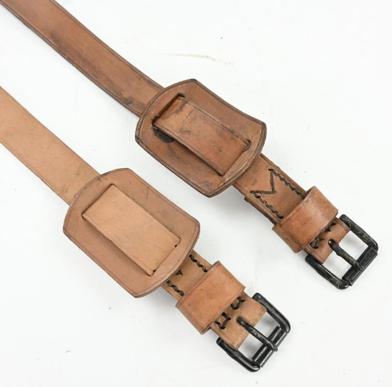 British WW2 Leather Equipment Strap