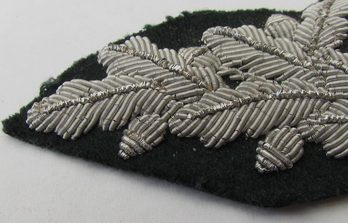 Third Reich Reich Forestry Service Officer’s Bullion Visor Cap Wreath & Cockade