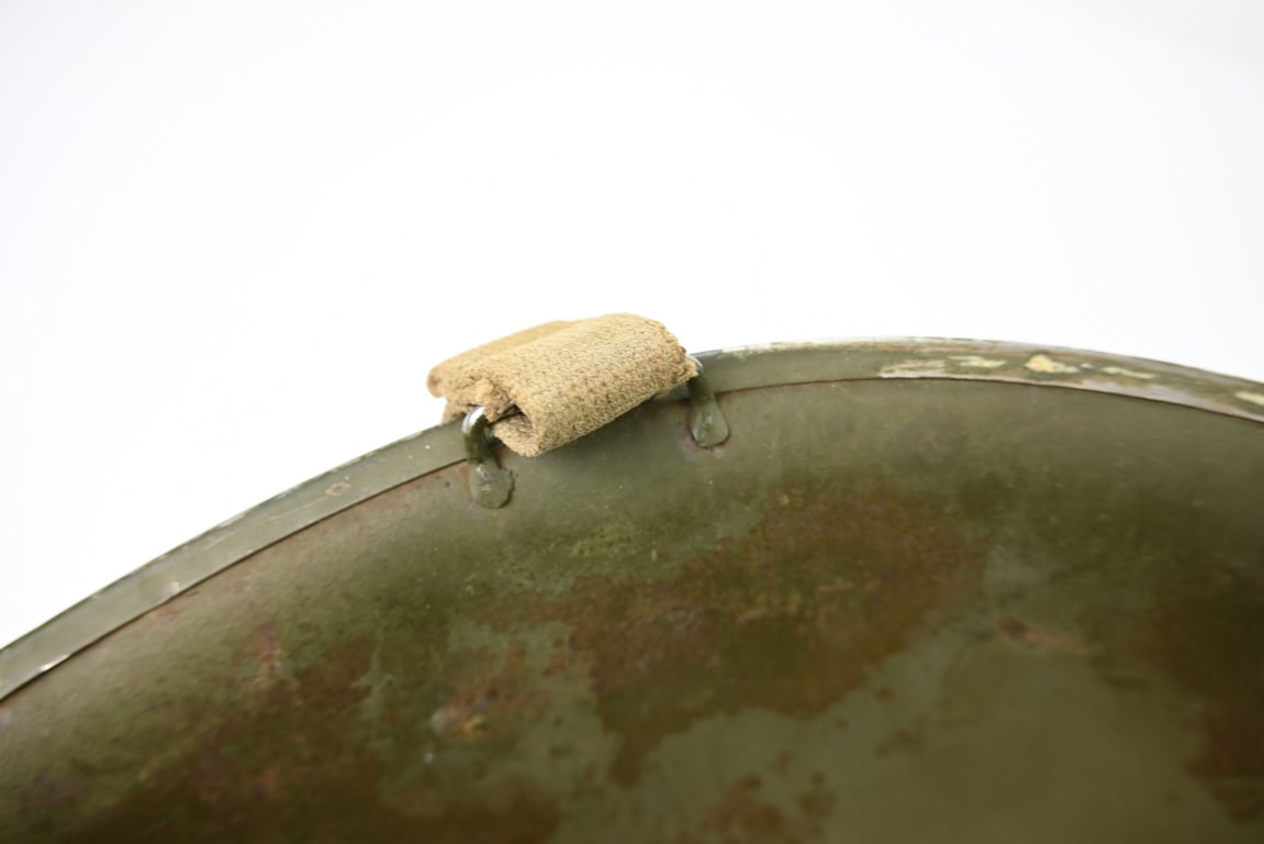 US WW2 M1 Fixed Bale Combat Helmet