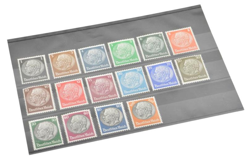 German Third Reich Era Stamp Grouping