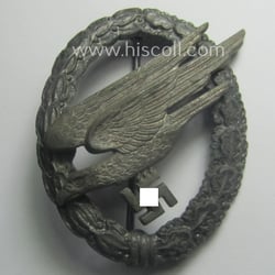 WH (Luftwaffe) 'Fallschirmschützen-Abzeichen' by the 'Assmann & Söhne'-company