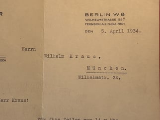 GERMAN WWII VERY RARE ADOLF HITLER AND ALBERT...