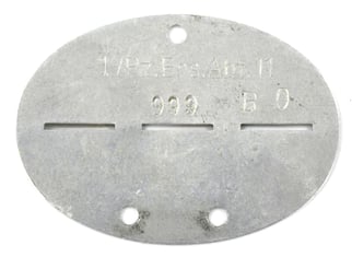 German WH Dog-Tag Panzer Ersatz Abt. 11