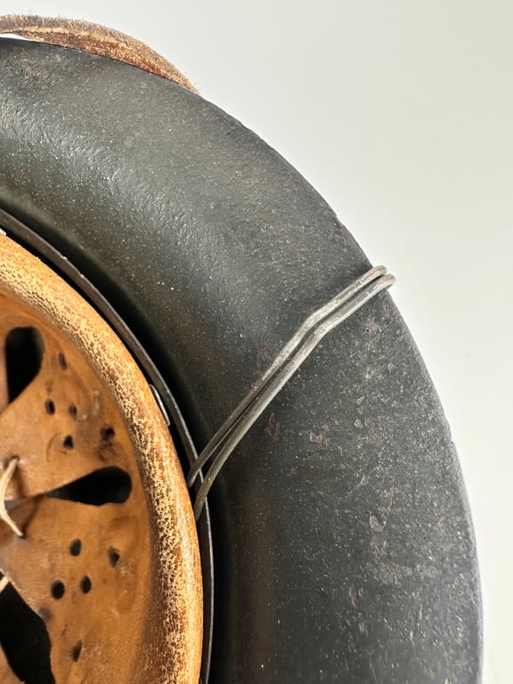 M42 helmet with orginal "Tarnnetz"