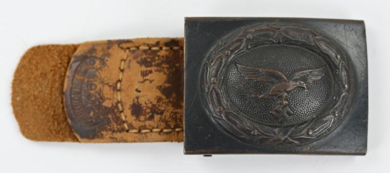 German LW Beltbuckle with Tab ''Schneider''