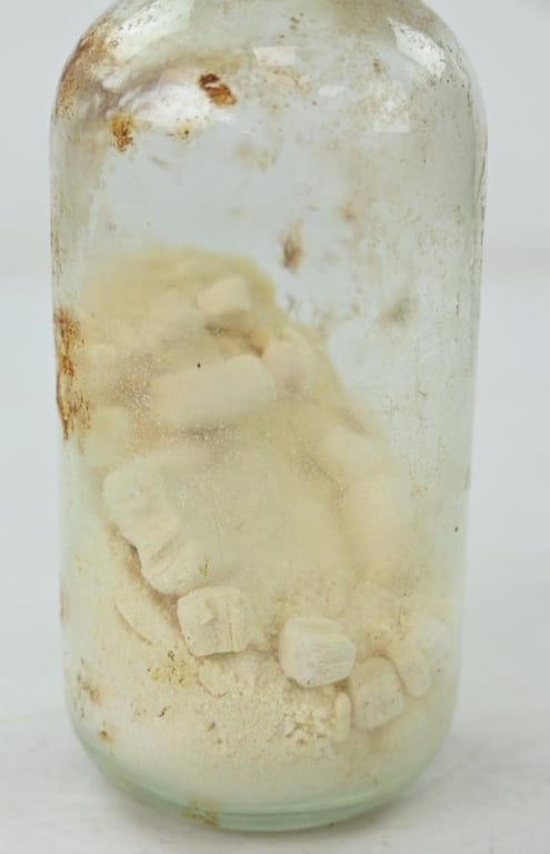 US WW2 Medical Bottle with Insert