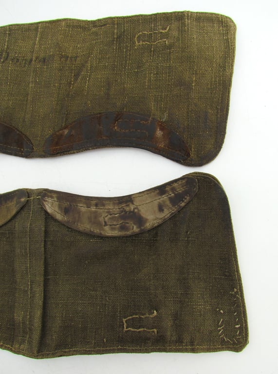 Pair of late war M37 pattern gaiters or Gamaschen