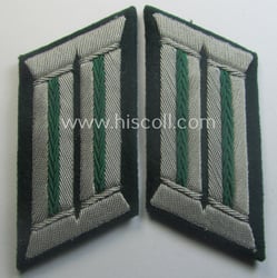 Fully matching pair of WH (Heeres) collar-tabs (ie....