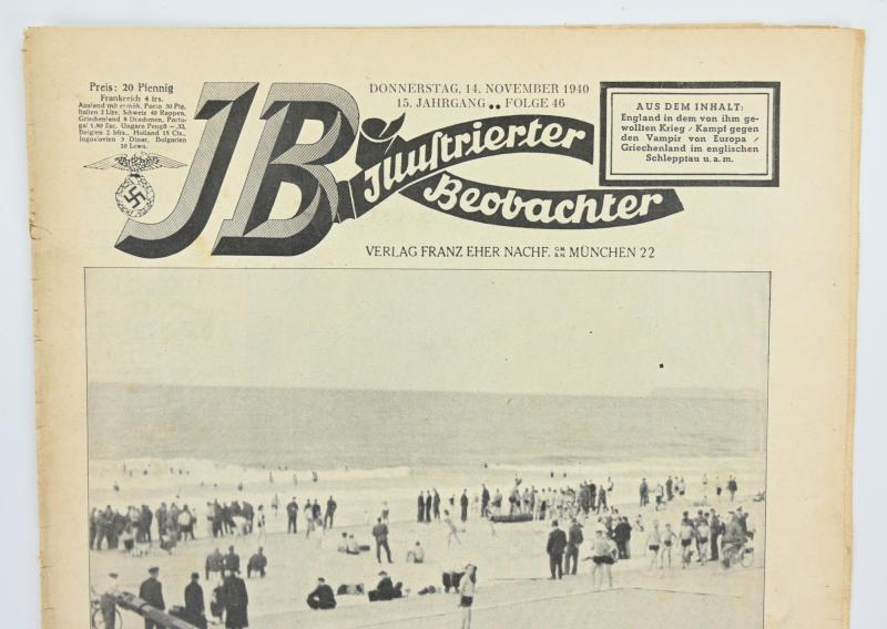 German Magazine "Illustrierte Beobachter" Dated 14 November 1940