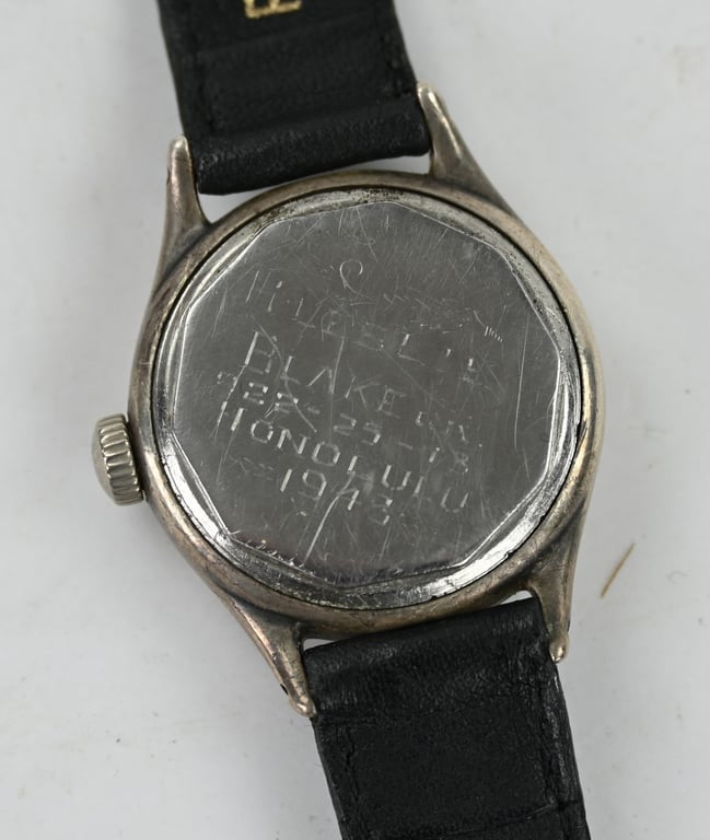 US WW2 Elgin A-11 Service Watch 'Honolulu'