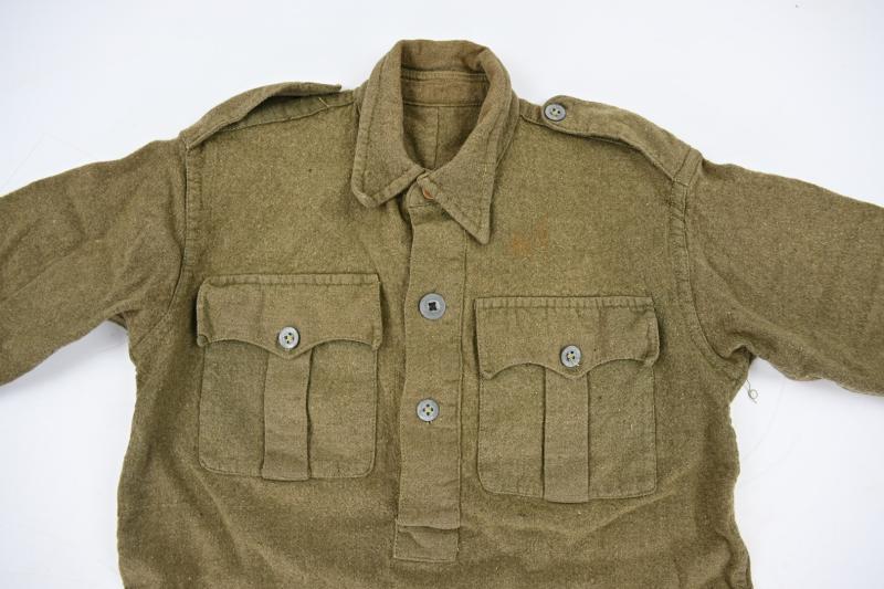 British WW2 Wool Service Shirt