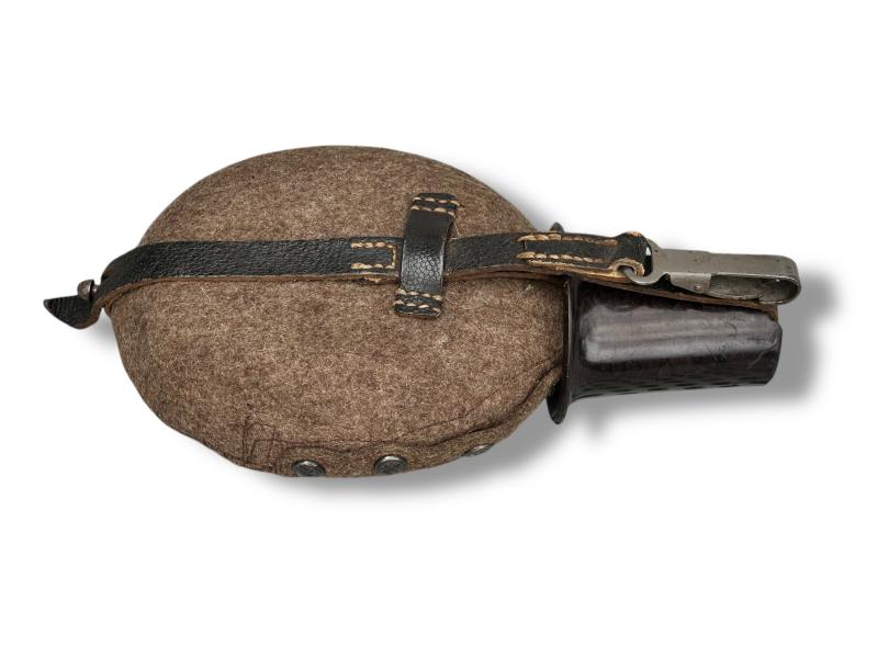 Chocolate Brown Bakelite Cup and Canteen