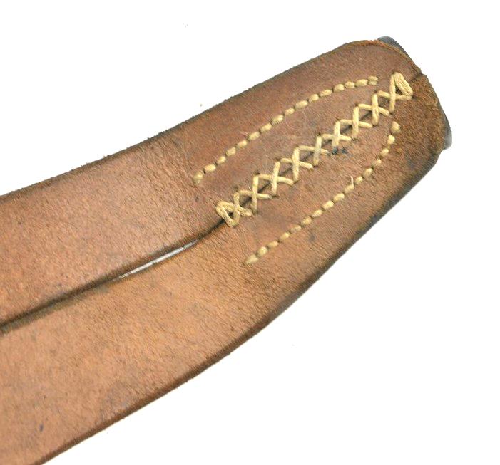 German WH Flag Pole Leather Carrying Holster