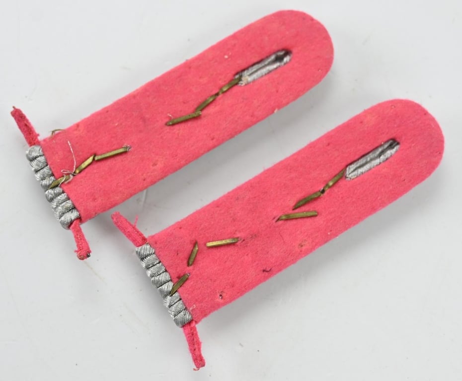 German WH Panzer Officer's Shoulderboard Set