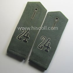 Superb pair of WH (Heeres), 'cyphered' EM-type shoulderstraps:...