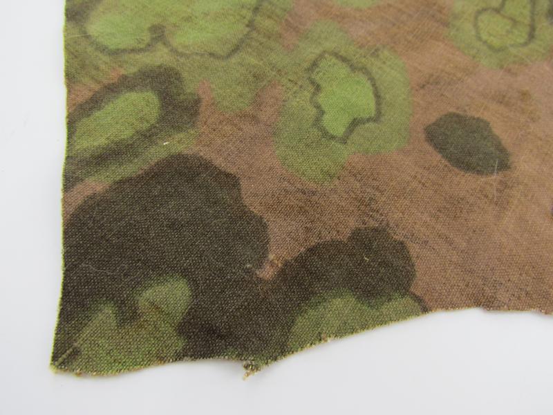 Original Waffen SS Oak B Camouflage Part of Smocks, Zeltbahn etc.
