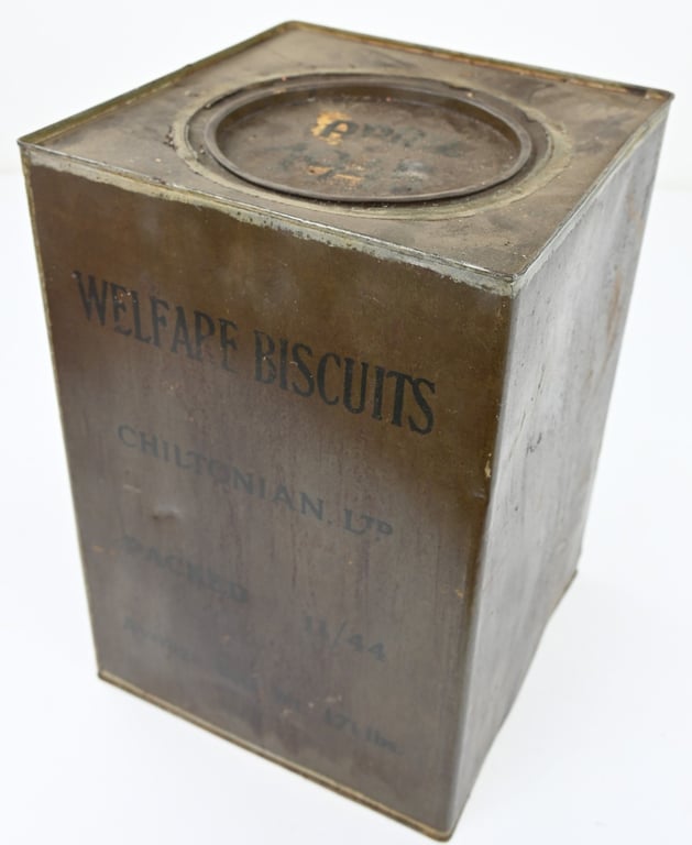 British WW2 Ration Box of Biscuits