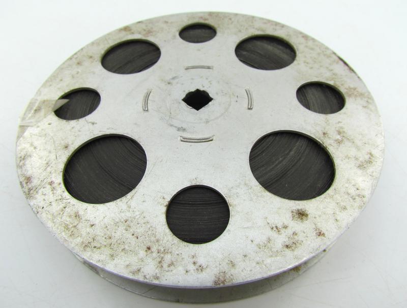 Agfa 16mm film on aluminum film roll