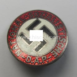Smaller-sized, early-pattern 'N.S.D.A.P. - Parteiabzeichen' (being a just...