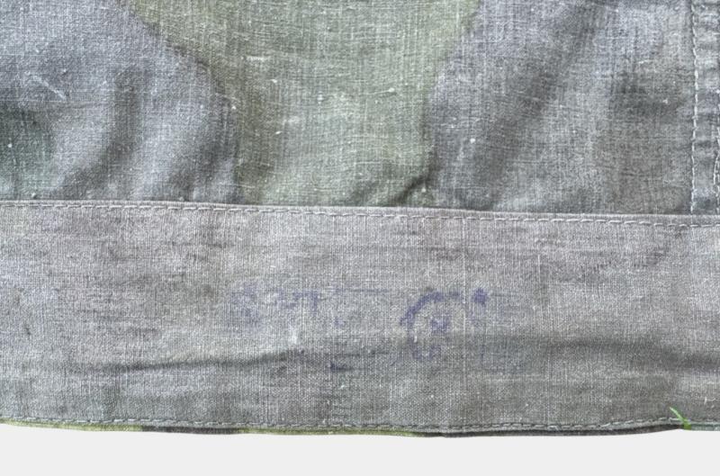 Italian Camouflage Heer/Waffen-SS M31 Shelter Quarter (Zeltbahn)...Rare